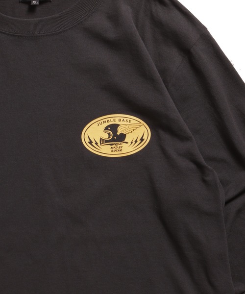 ROTAR（ローター）の「JUMBLE BASE Helmet LS Tee（Tシャツ/カットソー・メンズ・ブルー系その他/スミクロ/ホワイト系その他・MEDIUM/SMALL/X-LARGE/LARGE）」の7枚目の写真