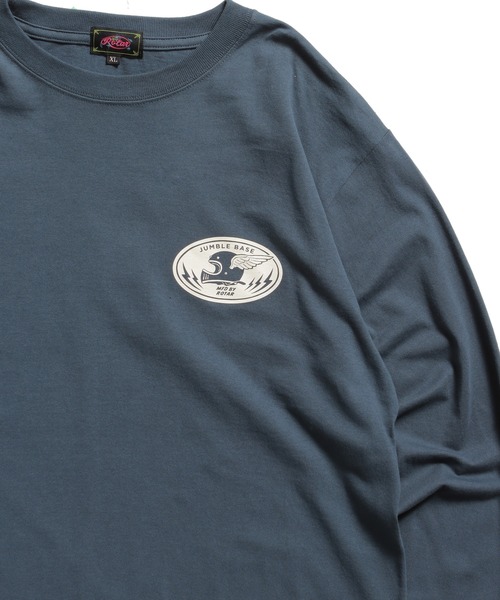 ROTAR（ローター）の「JUMBLE BASE Helmet LS Tee（Tシャツ/カットソー・メンズ・ブルー系その他/スミクロ/ホワイト系その他・MEDIUM/SMALL/X-LARGE/LARGE）」の8枚目の写真