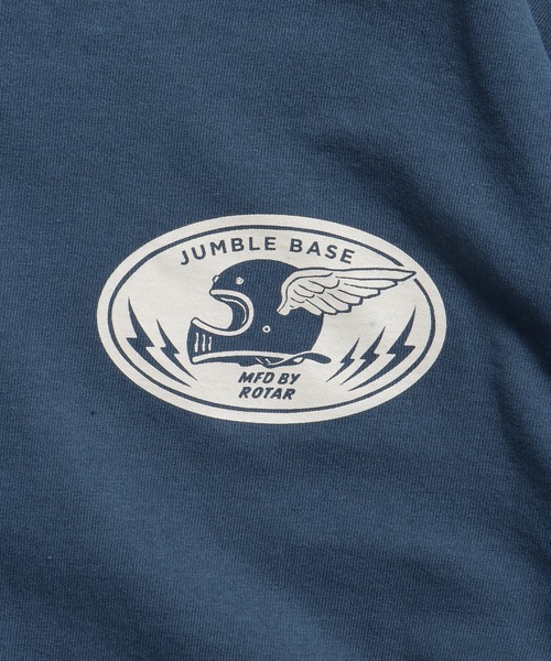 ROTAR（ローター）の「JUMBLE BASE Helmet LS Tee（Tシャツ/カットソー・メンズ・ブルー系その他/スミクロ/ホワイト系その他・MEDIUM/SMALL/X-LARGE/LARGE）」の10枚目の写真