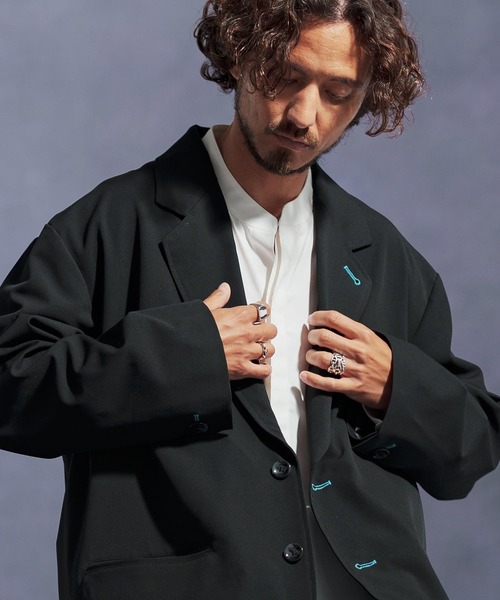 mj10894-AラインTRテーラードジャケット（テーラードジャケット）｜Jih