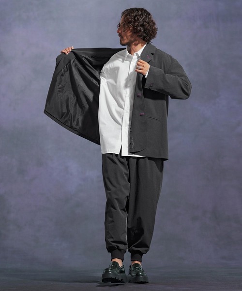 mj10894-AラインTRテーラードジャケット（テーラードジャケット）｜Jih