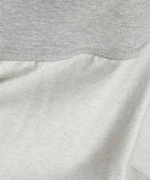 LEPSIM（レプシィム）の「ミニ裏毛6分袖プリントT　582425（Tシャツ/カットソー・レディース・ダークブラウン/グレー/アイボリー・FREE）」の9枚目の写真