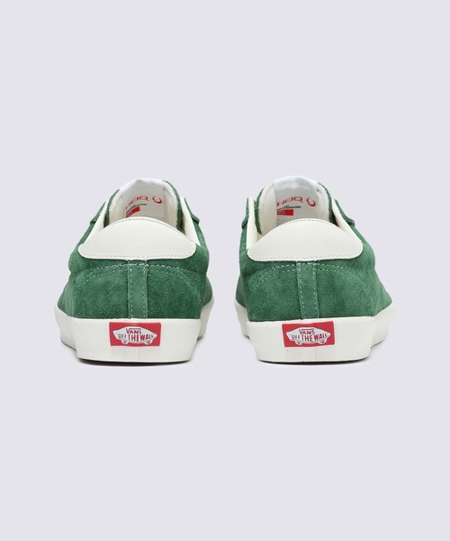 VANS（バンズ）の「スポーツロー ピッグスエード（スニーカー・メンズ・グリーン・12/11.5/11/5.5/5/4.5/4/10.5/10/9.5/9/8.5/8/7.5/7/6.5/6）」の4枚目の写真