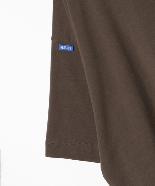 GEORGE'S（ジョージズ）の「グロスプリント Tシャツ（Tシャツ/カットソー・メンズ・モカ/ホワイト・LARGE/MEDIUM）」の17枚目の写真