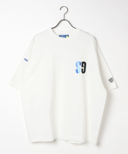 GEORGE'S（ジョージズ）の「グロスプリント Tシャツ（Tシャツ/カットソー・メンズ・モカ/ホワイト・LARGE/MEDIUM）」の14枚目の写真