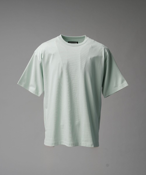 MAISON SPECIAL（メゾンスペシャル）の「《UNISEX》ECIL Prime-Over Crew Neck T-Shirt/ECILプライムオーバークルーネックTシャツ【MAISON SPECIAL/メゾンスペシャル】（Tシャツ/カットソー・メンズ・ホワイト/ブラック/チャコールグレー/ピンク/グリーン/ライム・0/2/1）」の21枚目の写真