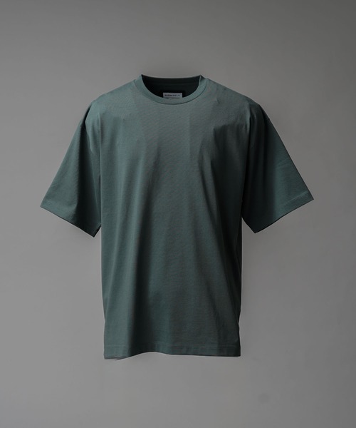 MAISON SPECIAL（メゾンスペシャル）の「《UNISEX》ECIL Prime-Over Crew Neck T-Shirt/ECILプライムオーバークルーネックTシャツ【MAISON SPECIAL/メゾンスペシャル】（Tシャツ/カットソー・メンズ・ホワイト/ブラック/チャコールグレー/ピンク/グリーン/ライム・0/2/1）」の22枚目の写真