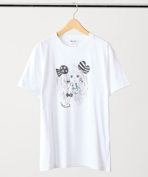 salle de bal(サルデバル)の「【 ADo Mizumori / 水森亜土 】プリントTシャツ WNI(Tシャツ/カットソー・レディース・その他1/その他2/その他3/その他5/その他6/その他4・FREE)」の2枚目の写真