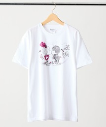 【 ADo Mizumori / 水森亜土 】プリントTシャツ　WNI