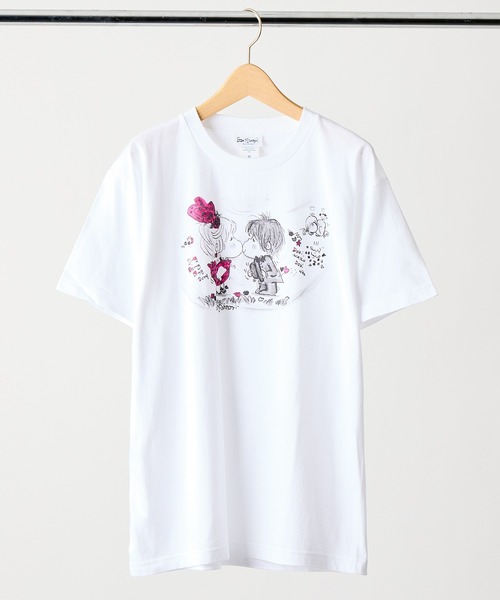 salle de bal(サルデバル)の「【 ADo Mizumori / 水森亜土 】プリントTシャツ WNI(Tシャツ/カットソー・レディース・その他1/その他2/その他3/その他5/その他6/その他4・FREE)」の3枚目の写真