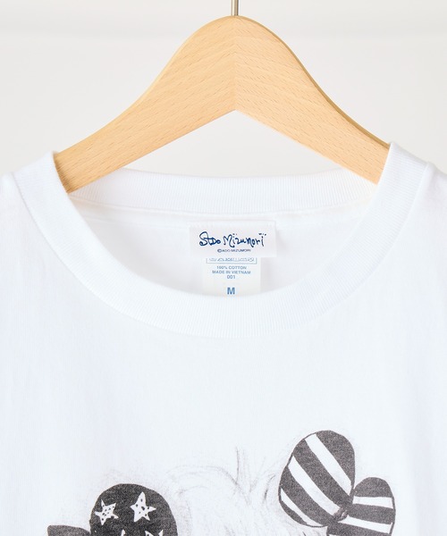 salle de bal(サルデバル)の「【 ADo Mizumori / 水森亜土 】プリントTシャツ WNI(Tシャツ/カットソー・レディース・その他1/その他2/その他3/その他5/その他6/その他4・FREE)」の8枚目の写真