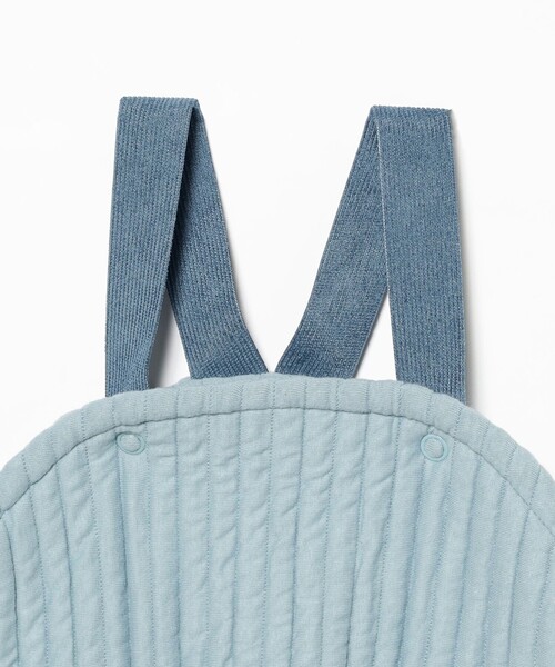 こども ビームス（コドモビームス）の「ベビー キルティング サロペット 2025FW（70～80cm）（ロンパース・キッズ・レッド系その他7/サックスブルー・70/80）」の10枚目の写真