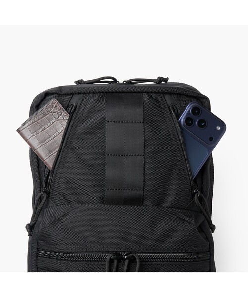 BRIEFING(ブリーフィング)の「【BRIEFING/ブリーフィング】DELTA SQ PACK(バックパック/リュック・レディース・ブルー系その他/ブラック・FREE)」の7枚目の写真