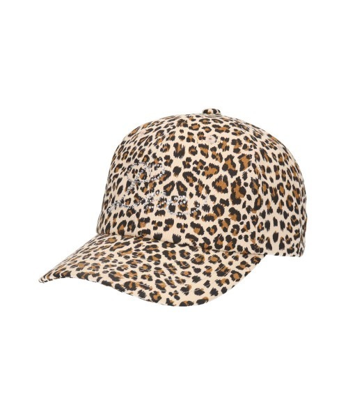 Lee(リー)の「Lee COTTON RHINESTONE CAP / リー(キャップ・レディース・ブラック/レオパード・57~59cm)」の2枚目の写真