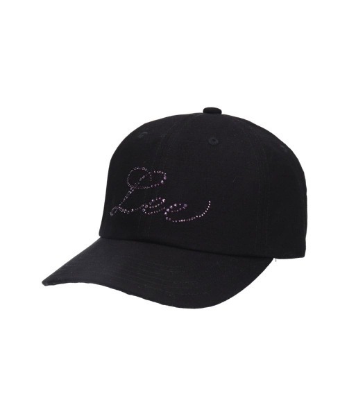 Lee(リー)の「Lee COTTON RHINESTONE CAP / リー(キャップ・レディース・ブラック/レオパード・57~59cm)」の1枚目の写真