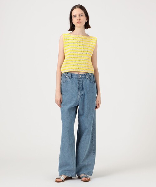 TOMORROWLAND （トゥモローランド）の「NITTO GUACHE ベスト（ベスト・レディース・イエロー系その他2・FREE）」の4枚目の写真