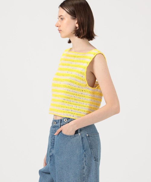 TOMORROWLAND （トゥモローランド）の「NITTO GUACHE ベスト（ベスト・レディース・イエロー系その他2・FREE）」の6枚目の写真