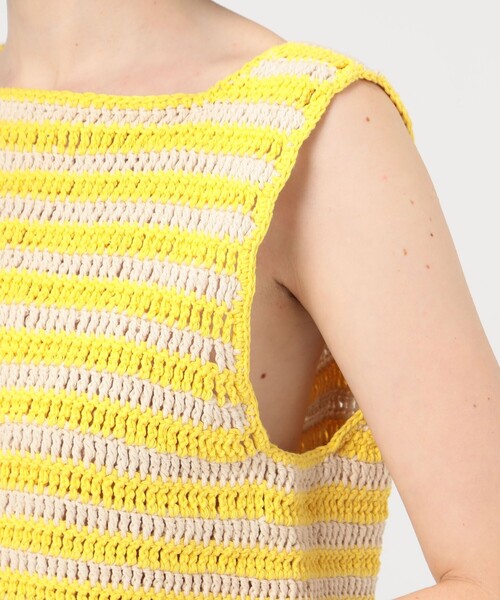 TOMORROWLAND （トゥモローランド）の「NITTO GUACHE ベスト（ベスト・レディース・イエロー系その他2・FREE）」の10枚目の写真