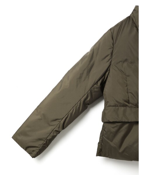 mizuiroind(ミズイロインド)の「mizuiro ind ダウンテーラードジャケット(ダウンジャケット/コート・レディース・ネイビー/カーキ/ブラック・FREE)」の17枚目の写真