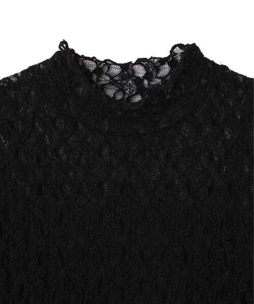 JILL by JILL STUART(ジルバイジルスチュアート)の「◇ミニフリルレースカットソー(Tシャツ/カットソー・レディース・ブラック/ピンク/ホワイト・FREE)」の9枚目の写真