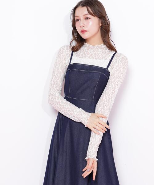 JILL by JILL STUART(ジルバイジルスチュアート)の「◇ミニフリルレースカットソー(Tシャツ/カットソー・レディース・ブラック/ピンク/ホワイト・FREE)」の16枚目の写真