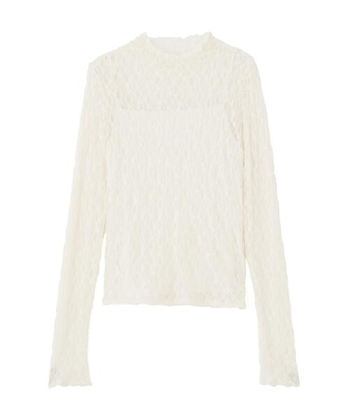 JILL by JILL STUART(ジルバイジルスチュアート)の「◇ミニフリルレースカットソー(Tシャツ/カットソー・レディース・ブラック/ピンク/ホワイト・FREE)」の21枚目の写真