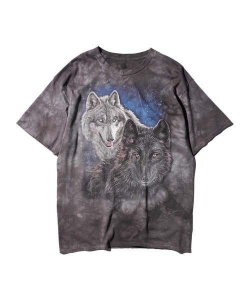 LIQUID BLUE（リキッドブルー）の「LIQUID BLUE リキッドブルー / "TIE DYE"TEE アニマル　猫柄　惑星（Tシャツ/カットソー・メンズ・その他1/その他2/グレー/チャコールグレー/ブラック/サックスブルー/パープル・X-LARGE/LARGE）」の7枚目の写真