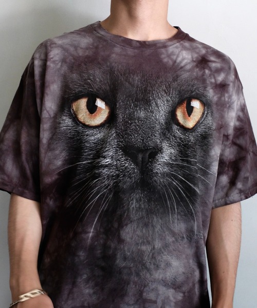 LIQUID BLUE（リキッドブルー）の「LIQUID BLUE リキッドブルー / "TIE DYE"TEE アニマル　猫柄　惑星（Tシャツ/カットソー・メンズ・その他1/その他2/グレー/チャコールグレー/ブラック/サックスブルー/パープル・X-LARGE/LARGE）」の16枚目の写真