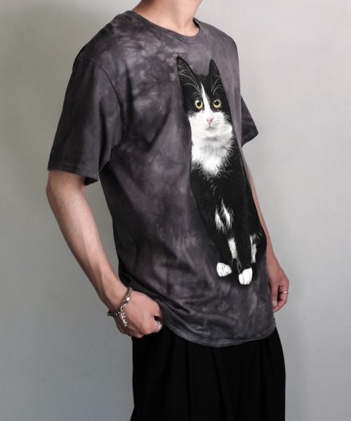 LIQUID BLUE（リキッドブルー）の「LIQUID BLUE リキッドブルー / "TIE DYE"TEE アニマル　猫柄　惑星（Tシャツ/カットソー・メンズ・その他1/その他2/グレー/チャコールグレー/ブラック/サックスブルー/パープル・X-LARGE/LARGE）」の19枚目の写真