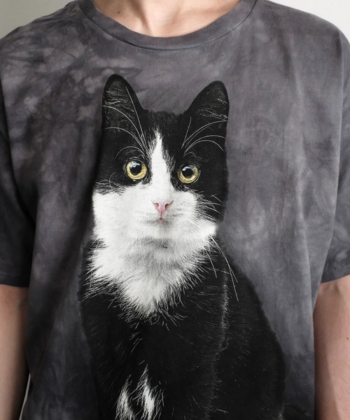 LIQUID BLUE（リキッドブルー）の「LIQUID BLUE リキッドブルー / "TIE DYE"TEE アニマル　猫柄　惑星（Tシャツ/カットソー・メンズ・その他1/その他2/グレー/チャコールグレー/ブラック/サックスブルー/パープル・X-LARGE/LARGE）」の22枚目の写真