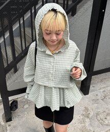 23,100円！新品未使用！エムズイエローグリーン系フリルトップス セール】フリルカラーカットソートップス（Tシャツ/カットソー