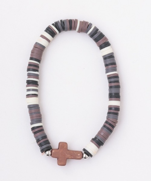 チチカカ（チチカカ）の「カラフルフィーモビーズブレスレット（ブレスレット・レディース・ブルー/ピンク/ベージュ/ブラウン・FREE）」の6枚目の写真