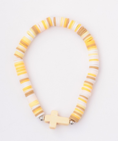 チチカカ（チチカカ）の「カラフルフィーモビーズブレスレット（ブレスレット・レディース・ブルー/ピンク/ベージュ/ブラウン・FREE）」の7枚目の写真