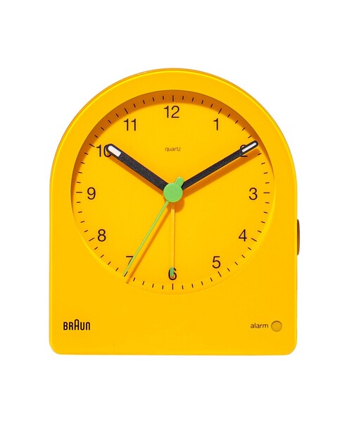 bpr BEAMS（ビーピーアール ビームス ）の「BRAUN / BC22 Revival colors（置時計・レディース・グリーン/イエロー・ONE SIZE）」の2枚目の写真