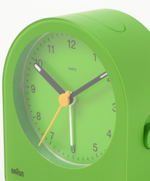 bpr BEAMS（ビーピーアール ビームス ）の「BRAUN / BC22 Revival colors（置時計・レディース・グリーン/イエロー・ONE SIZE）」の8枚目の写真