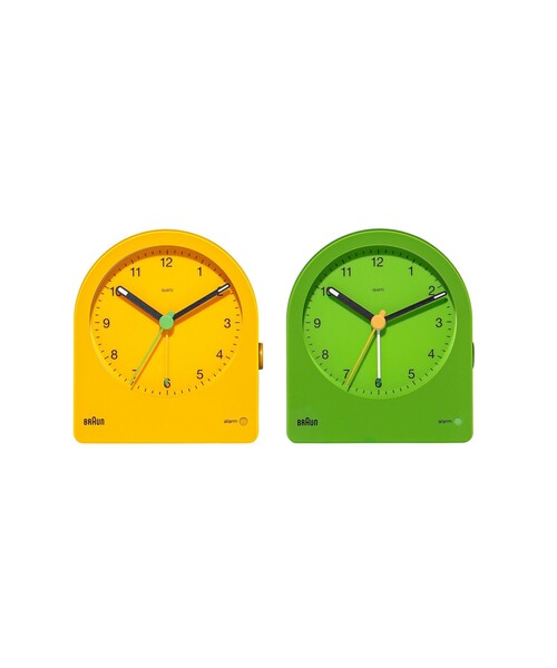 bpr BEAMS（ビーピーアール ビームス ）の「BRAUN / BC22 Revival colors（置時計・レディース・グリーン/イエロー・ONE SIZE）」の11枚目の写真