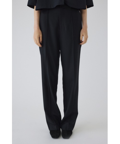RIM.ARK｜リブニットパンツ RIM.ARK（リムアーク）の「Wool saxony slim PT ウール