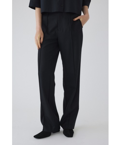 RIM.ARK(リムアーク)の「Wool saxony slim PT ウールサキソニースリムパンツ(スラックス・レディース・ブラック/グレー・36/38)」の5枚目の写真