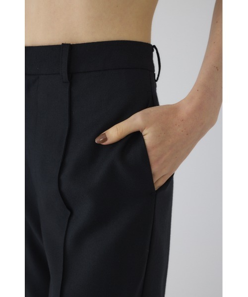 RIM.ARK(リムアーク)の「Wool saxony slim PT ウールサキソニースリムパンツ(スラックス・レディース・ブラック/グレー・36/38)」の11枚目の写真