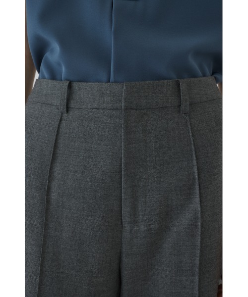 RIM.ARK(リムアーク)の「Wool saxony slim PT ウールサキソニースリムパンツ(スラックス・レディース・ブラック/グレー・36/38)」の22枚目の写真