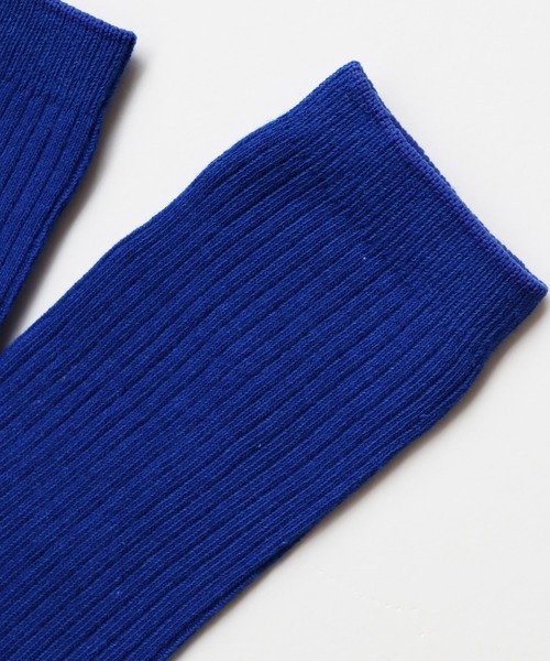 TAWARA（タワラ）の「コットンリブ　ベーシッククルーソックス（ソックス/靴下・レディース・ブラウン/グリーン/レッド/マスタード/ロイヤルブルー/アイボリー・S）」の16枚目の写真