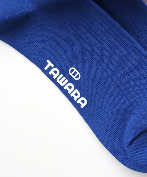 TAWARA（タワラ）の「コットンリブ　ベーシッククルーソックス（ソックス/靴下・レディース・ブラウン/グリーン/レッド/マスタード/ロイヤルブルー/アイボリー・S）」の17枚目の写真