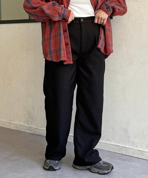 CPCM（シーピーシーエム）の「ハイウエストストレートスラックス（スラックス・レディース・チャコールグレー/ブラック/ブラウン・PS/SMALL/MEDIUM）」の20枚目の写真