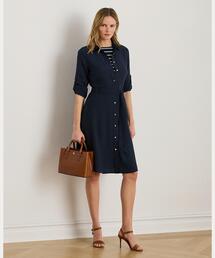 高級素材♡ラルフローレン♡シルクAラインワンピース　ドレス LAUREN RALPH LAUREN｜ローレン ラルフ ローレンのワンピース