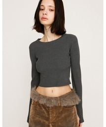 SLY | FAUX FUR BELT フォー ファー ベルト 秋服(ベルト)