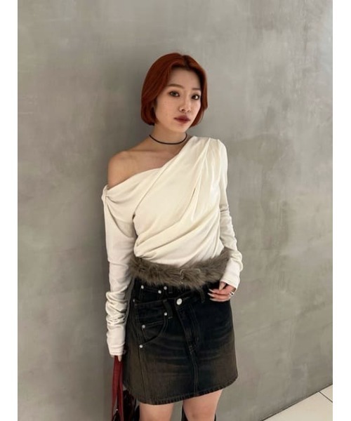 FAUX FUR BELT フォー ファー ベルト 秋服（ベルト）｜SLY