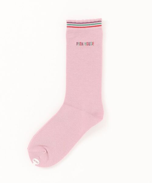 ピンクハウス♡靴下♡ PINK HOUSE 靴下 リボンブーケ柄ソックス レディース : ZOZOTOWN
