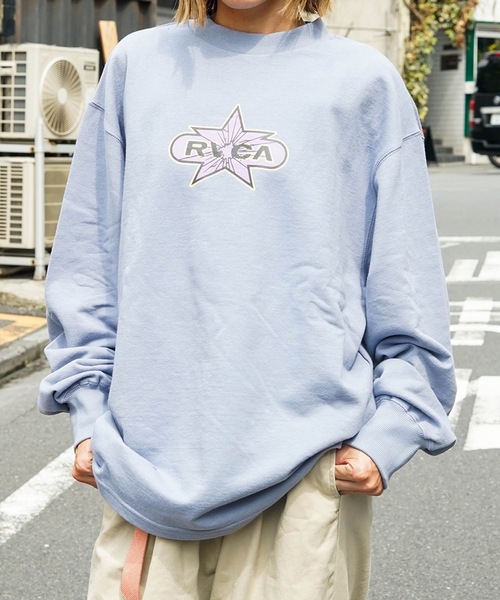 RVCA(ルーカ)の「RVCA メンズ STAR SMASH LT ロンT 【2025年秋冬モデル】/ルーカロゴワンポイント長袖ロンT(Tシャツ/カットソー・メンズ・オフホワイト/ブラック/キャメル/レッド系その他・SMALL/MEDIUM/LARGE/X-LARGE)」の3枚目の写真