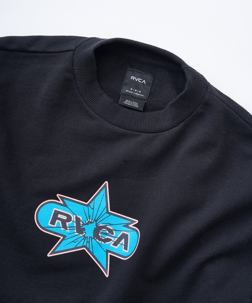 RVCA(ルーカ)の「RVCA メンズ STAR SMASH LT ロンT 【2025年秋冬モデル】/ルーカロゴワンポイント長袖ロンT(Tシャツ/カットソー・メンズ・オフホワイト/ブラック/キャメル/レッド系その他・SMALL/MEDIUM/LARGE/X-LARGE)」の9枚目の写真
