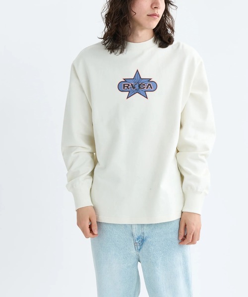RVCA(ルーカ)の「RVCA メンズ STAR SMASH LT ロンT 【2025年秋冬モデル】/ルーカロゴワンポイント長袖ロンT(Tシャツ/カットソー・メンズ・オフホワイト/ブラック/キャメル/レッド系その他・SMALL/MEDIUM/LARGE/X-LARGE)」の17枚目の写真